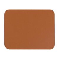 Leather Mouse Pad Durable Desktop Gaming Mousepad Lightweight for Working - Brown