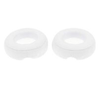 Leather Replacement Ear Pad Cushion Cover For Beats Pro - white