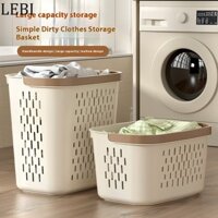 LEBI Kem gió bẩn quần áo giỏ đựng quần áo giỏ đựng đồ lặt vặt sắp xếp xô đựng đồ