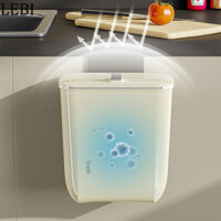 LEBI Thùng rác có nắp, thùng rác treo tường công suất lớn trong phòng khách