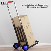 Lebi Xe Đẩy Mua Sắm Có Bánh Xe Đẩy Có Thể Gấp Gọn Tiện Lợi