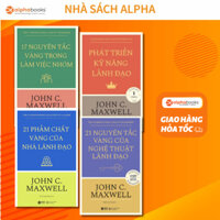 Lẻ/Combo: 4 Cuốn Sách Về Nghệ Thuật, Kỹ Năng Và Nguyên Tắc Lãnh Đạo Từ John C. Maxwell - Tái Bản Mới Nhất (Alpha Books)
