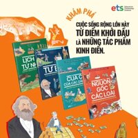 Lẻ/Combo 4 Sách: Tri thức Kinh Điển Bằng Tranh (Nguồn Gốc Các Loài+ Tư Bản+ Của Cải Của Các Dân Tộc+ Lịch Sử Tự Nhiên)