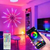 Led color fireworks light strip (small fireworks [44 keys bluetooth music USB] magic color - 30 lights / meter