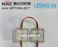 Led cụm 4 bóng CHỐNG NƯỚC cao cấp HHX, đế sắt, 1W, IP66, góc chiếu 160 độ.