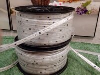 Led cuộn 50m, 2835 ánh sáng vàng, 1 hàng ngang. BH 3 năm.