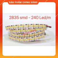 Led dán 2835 -12v siêu sáng - 240 led trên 1 mét