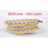 Led dán smd 2835 12v siêu sáng (240 led/m)