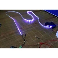 led dây full màu + mạch nháy theo nhạc trang trí phòng karaoke