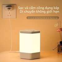 LED Đèn Ngủ Cảm Ứng Đèn Bàn Cho Con Bú Cho Bé Thời Lượng Pin Siêu Dài Đèn Ngủ Đèn Ngủ Điều Khiển Từ Xa