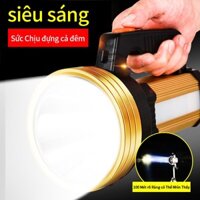 LED flashlight, USB charging, working light for outdoor camping