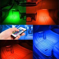 Led Gầm Ghế 7 màu nháy theo nhạc Giá Đỡ Đế Hít Chân Không Long Neck Giá đỡ kẹp điện thoại trên xe hơi kéo dài, thu hẹp v