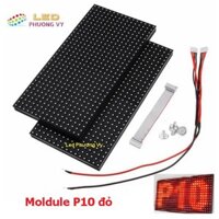 Led ma trận P10 màu đỏ phủ keo chống nước - Hàng chất lượng