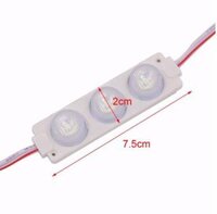 LED MODULE 3 LED 3W CÓ CHÓA MÀU TRẮNG