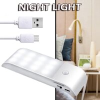 LED Motion Sensor Cabinet Light Wireless USB Rechargeable for Wardrobe Closets