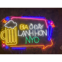 Led Neon Sign Trang Trí nhà hàng : BIA LẠNH HƠN NGƯỜI YÊU CŨ