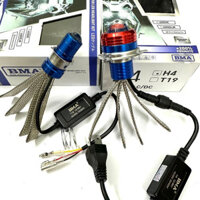 led pha bi cầu Z4 chính hãng BMA siêu sáng chân h4 và m5 cos vàng pha trắng