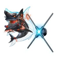 Led Quạt 3D 4 Cánh Holographic 3D Z50 Wifi 905G