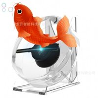 Led Quay 3D HOLOGRAM 1 Cánh 11cm Để Bàn Màn Hình Led Quảng Cáo, Trình Chiếu Độc Đáo