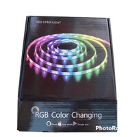 LED RGB 5050 12V nháy theo nhạc tiktok, kết nối điều khiển trên app điện thoại