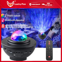 Led Starlight Night Light Galaxy Starlight Máy Chiếu Với Âm Nhạc Bluetooth Loa Điều Khiển Từ Xa