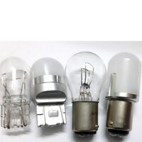 Led stop 1157 đèn stop chống nước chân tròn và chân dẹp T20 đỏ tươi cho ô tô và xe máy. đèn led