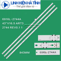 LED TIVI LG 43UH610T 43UH617T 43UH617 43UH619 43UH6030-UD 43UH6100 6916L-2744A HÀNG MỚI L025