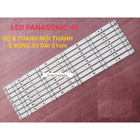 LED TIVI PANA 49ES630 ( 1 MÁY 9 THANH 1 THANH 5 BÓNG ) X