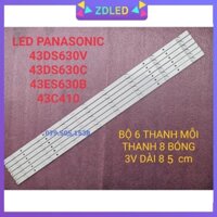 LED TIVI  PANASONIC 43DS630V 43DS600V 43DS630C 43EX600V 43EX630V 43ES500 43ES630B 43C410K 42A400V 42C410V  MỚI 100%