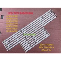 LED TIVI SAMSUNG 48H5500 48H5552 48J6200 48H6400 48J5500 48H6500 48H6200 48H5000 48H5100 48J5100 MỚI 100% BỘ 6 THANH