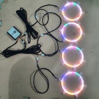led viền loa hiệu ứng sóng màu siêu đẹp ( chỉ có thể hoạt động khi ghép với bộ led viền v3)