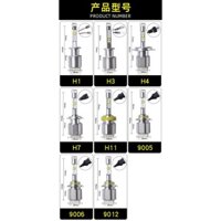 Led XHP 50 siêu sáng h11 9005 9006 (giá 1 cặp) hàng thanh lý kho