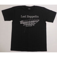 Led Zeppelin Zeppelin Airship Band Tàu vũ trụ Kim loại Rock T-ÁO THUN Tay ngắn