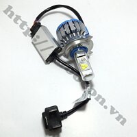 LED107 Đèn Pha Led Turbo Có Dirver H4 40W Cho Oto, Xe Máy