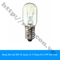 LED173 Bóng Đèn Sợi Đốt Tủ Lạnh, Lò Vi Sóng E14 14W Đui Xoáy