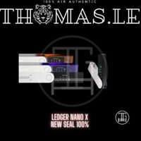 Ledger Nano X -Hàng chính hãng từ Ledger Pháp -Kết nối Bluetooth trực tiếp với điện thoại-Đại lý chính thức Ledger ở VN