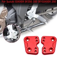 Ledishun Phụ Kiện Xe Máy Chân Trước Chốt Chân Để Chân Có Thể Điều Chỉnh Phía Sau Tương Thích Với Suzuki GIXXER SF250 250 SF / GIXXER 250