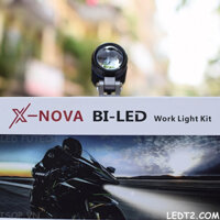 [LEDT2 ISOP] Đèn Bi - LED Mini Trợ sáng X - Nova 25W [Tròn] [Bảo hành 1 năm]