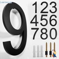 Leeeterun 8 "Ngôi Nhà Nổi Chữ Số 911 Tầm Nhìn Biển Báo Hộp Thư Trang Trí Cửa Vườn