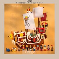 LEEGO Bộ đồ chơi lắp ráp mô hình lego tàu one piece