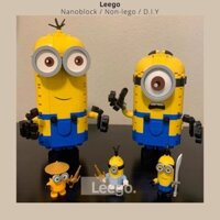 LEEGO Bộ lego lắp ráp minions có đèn led L007