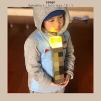 LEEGO Đèn minecraft đèn trang trí đèn ngủ