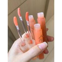 Leemember Chocolate Son Bóng Dưỡng Ẩm Son Bóng Không-Film Lip Gloss Bear Club Lip Gloss Matte Lip Gloss