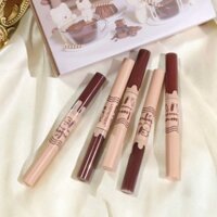 LEEMEMBER - Son kem và che khuyết điểm môi Leemember 2 đầu Chocolate Bar