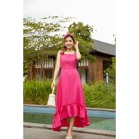 Leena// Đầm Linen / Đầm thiết kế dạo phố, đi biển, công sở / Đầm maxi