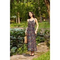 Leena// Đầm lụa maxi - Đầm thiết kế dạo biển
