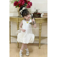 Leena Dress váy tiểu thư cho bé gái thiết kế độc đáo tặng charm trái tim Babine thiết kế