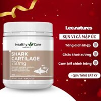 Lee.natures Viên uống xương khớp Úc Sụn vi cá mập Healthycare shark 750mg Healthycare Lọ 200 viên