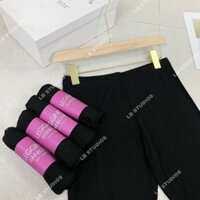 LEGGING NGỐ CUỘN TÍM