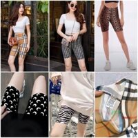 Legging Rainbow Thái- Quần Hoạ Tiết Ngố trên gối